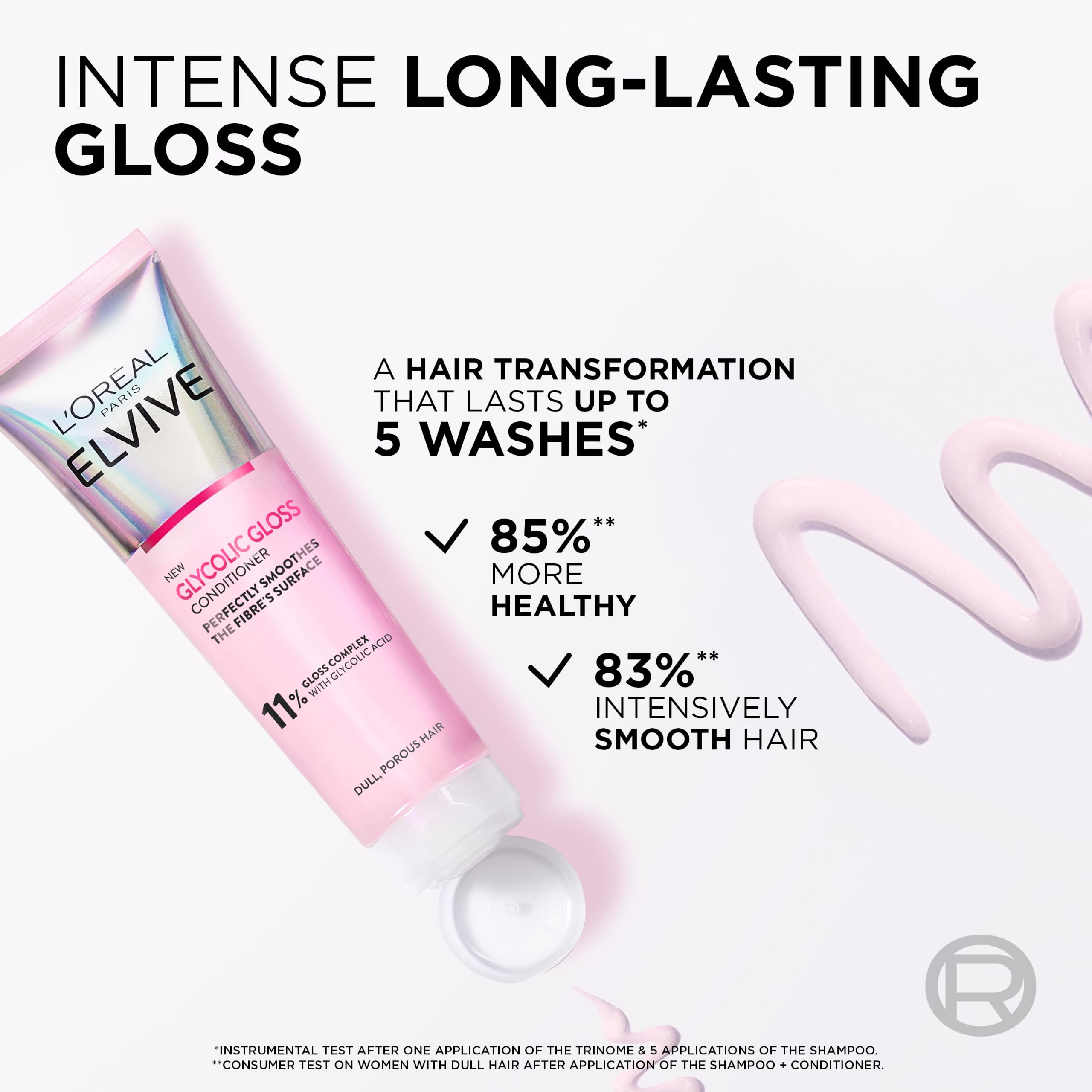L'Oreal Paris Elvive Glycolic Gloss Conditioner - Smooth & Shiny Hair | 150ml