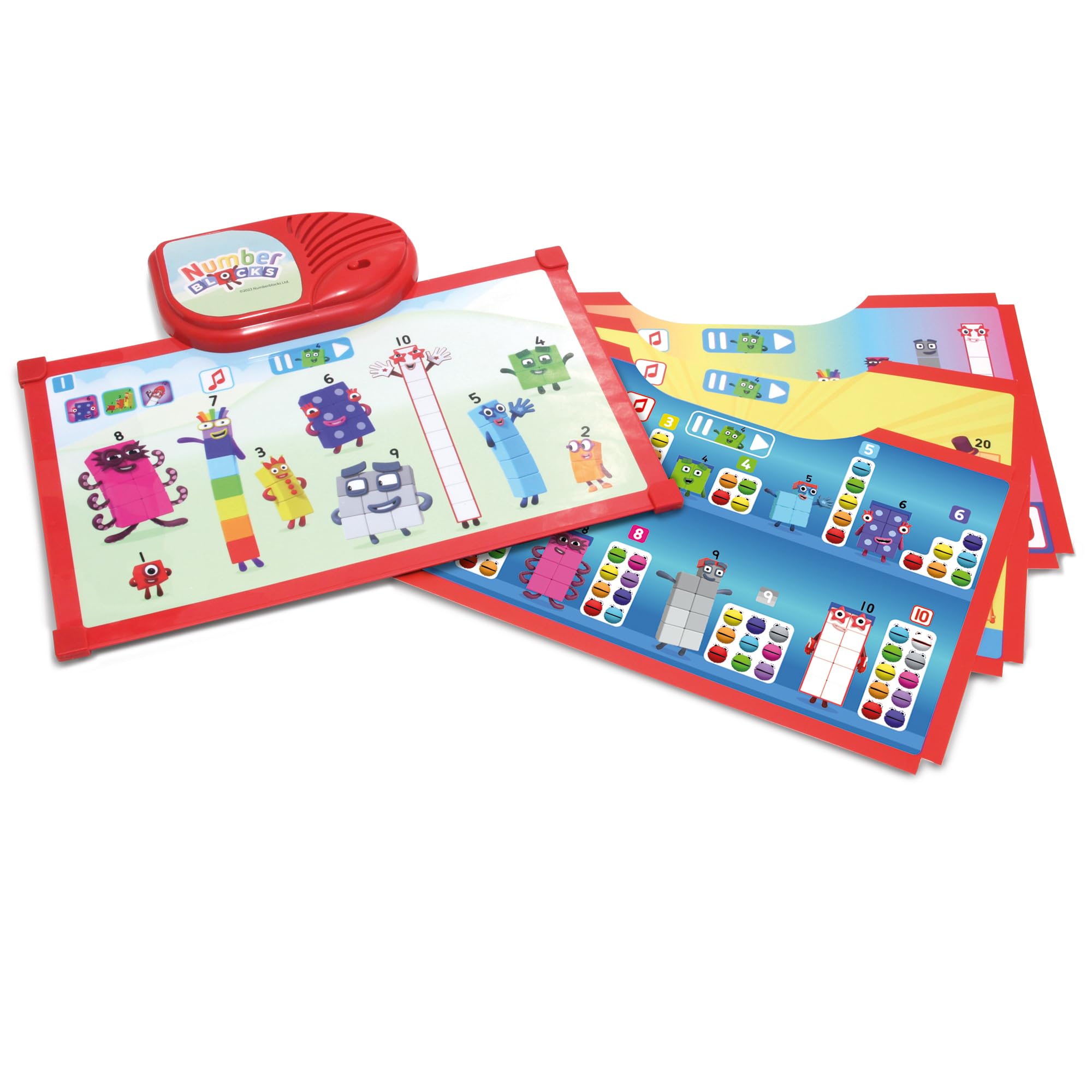 Numberblocks Clip & Learn Number Fun Toy - Educational Electronic Learning Game for Ages 18 Months+ 19