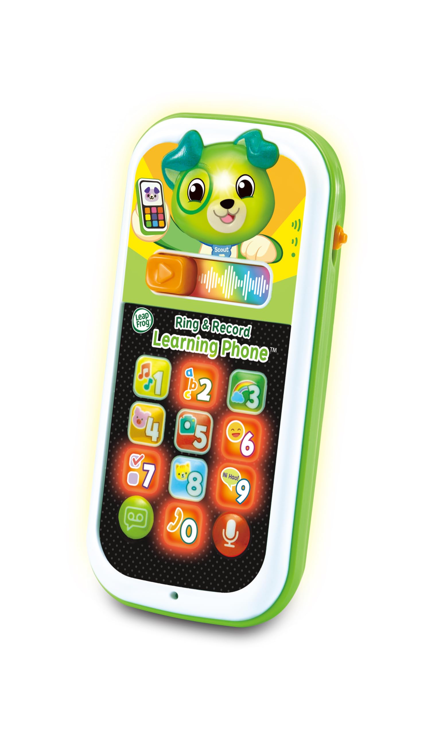 VTech Scout's Ring & Record Learning Phone - Interactive Voice Recording | Ages 6+ Months 4