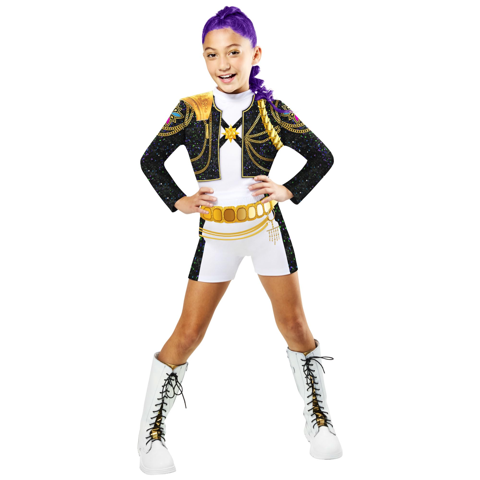 Rubies K-Pop Demon Hunters Rumi Golden Classic Child Costume - Girls, 9-10 Years 1
