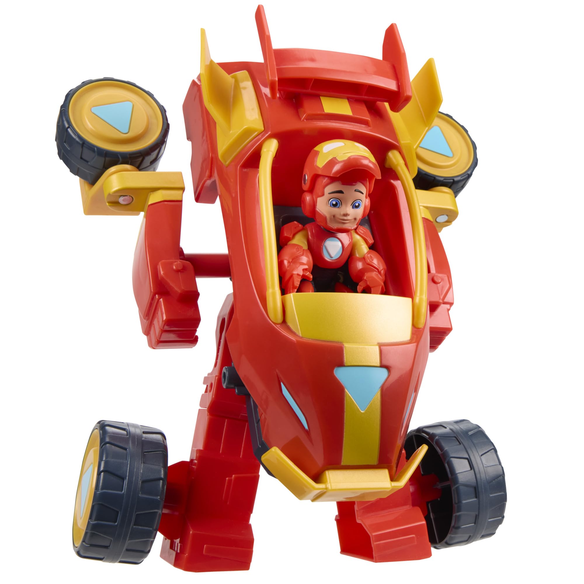 Iron Man 2-in-1 Mech Suit & Vehicle Action Figure - Ages 3+ 1
