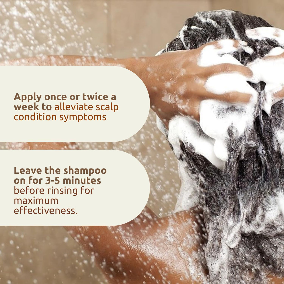 Polytar Scalp Shampoo - Coal Tar Formula for Dandruff, Psoriasis, Eczema & Itching | 150 ml 4