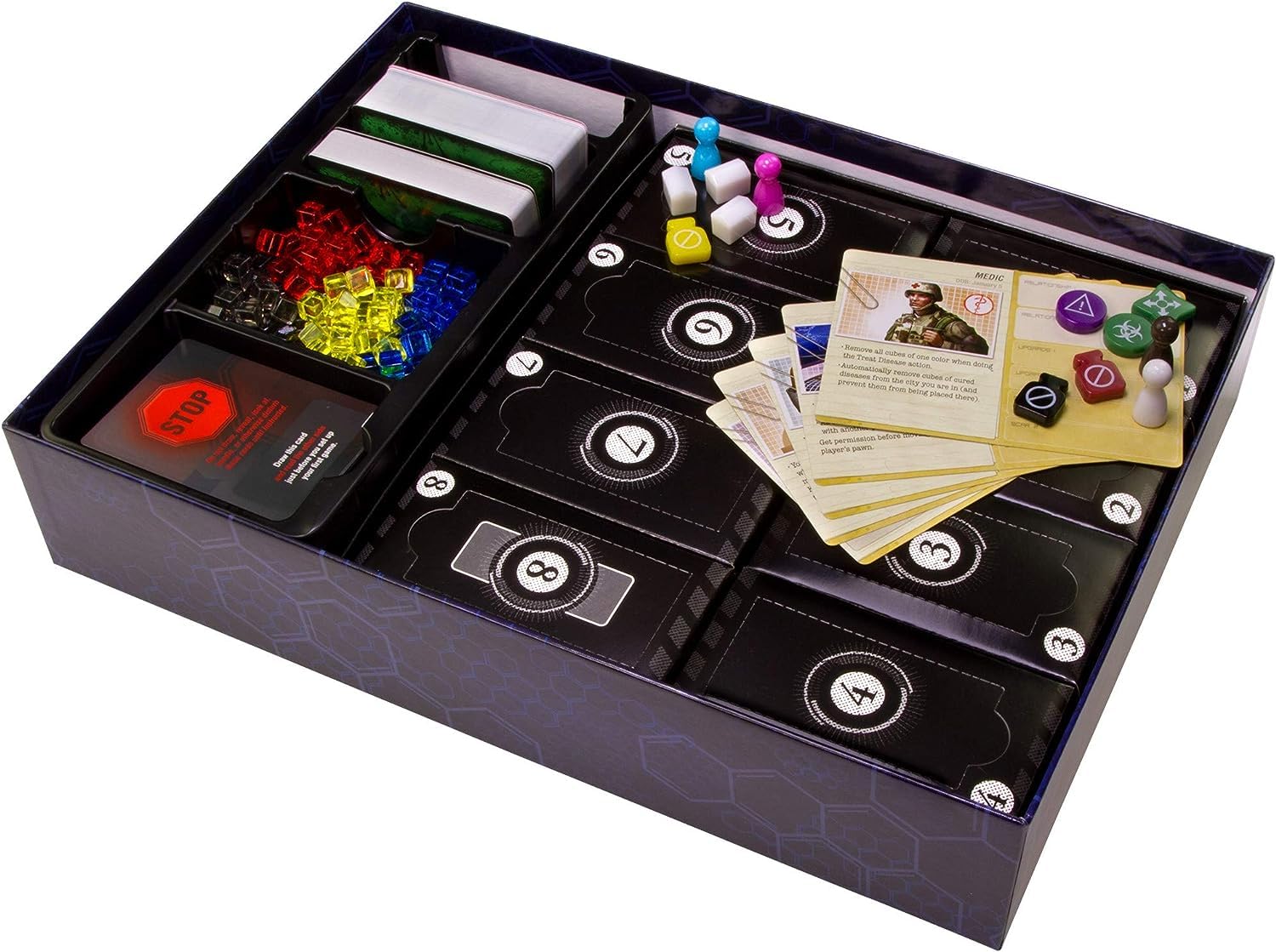 Z-Man Games Pandemic Legacy Season 1 Blue Edition Board Game | Cooperative Strategy | 2-4 Players | 60 Min 4