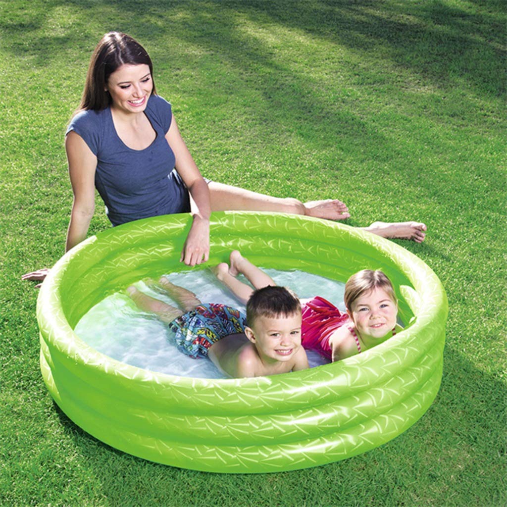 Bestway Splash and Play 3 Ring Pool - 1.22m x 25cm | 167L Capacity | Includes Repair Patch 3