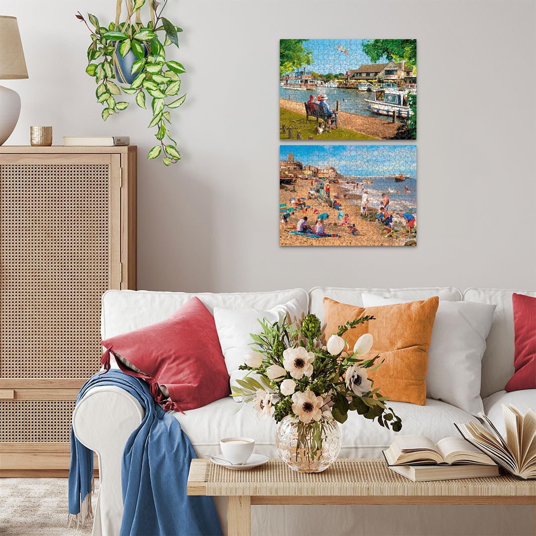 Ravensburger Picturesque Landscapes No. 2 - 1000 Piece Jigsaw Puzzle for Adults & Kids 10+ 2