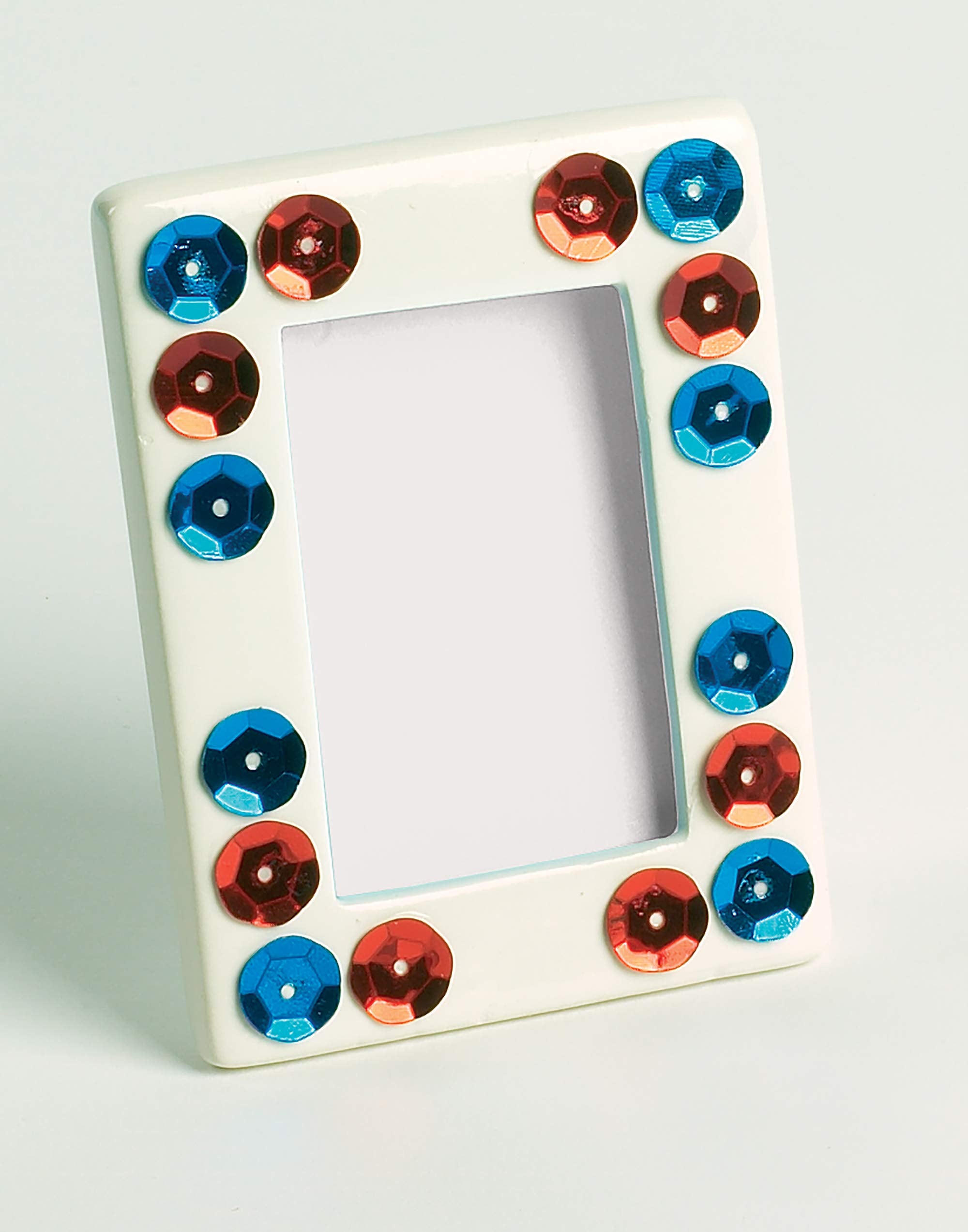 Baker Ross EX4523 Coloured Sequins Value Pack - Assorted Shiny Craft Embellishments for Kids 2