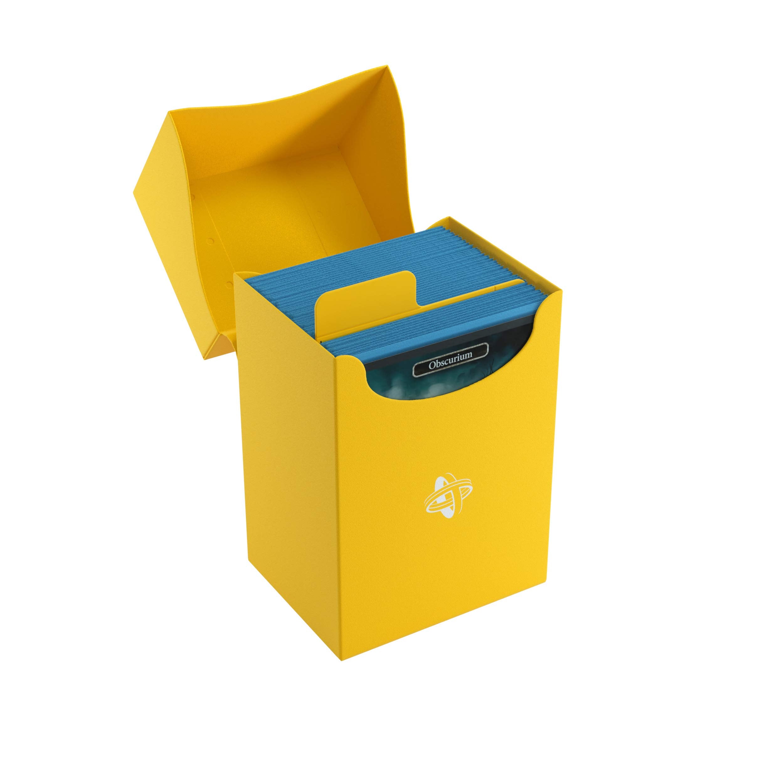 Gamegenic Yellow 80-Card Deck Box for Magic Pokémon Yu-Gi-Oh! TCG | Durable Plastic Storage 4