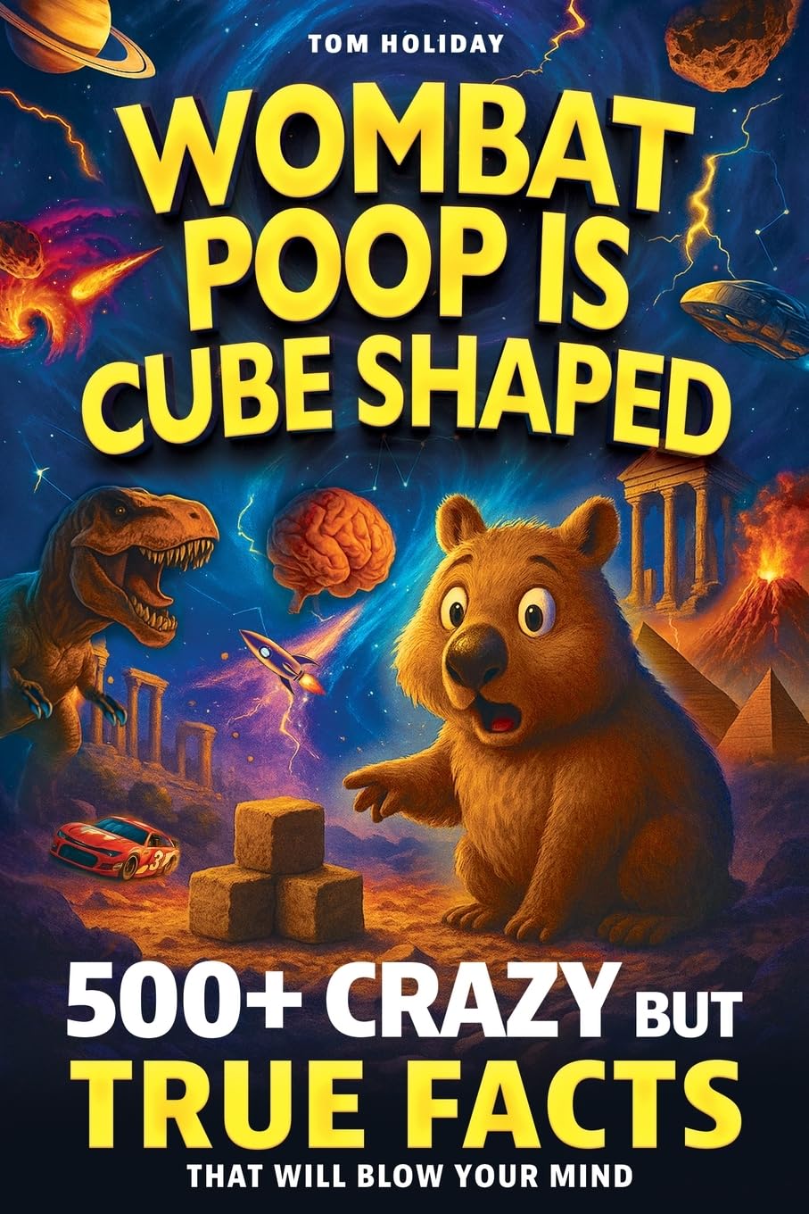 Wombat Poop Is Cube Shaped: 500+ Crazy but True Facts Paperback | Ages 8-12