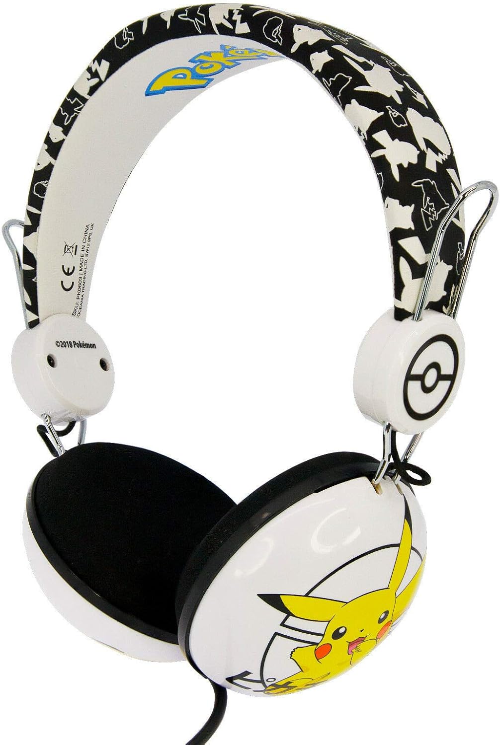 The Pokemon Company International Pikachu Tween Foldable Headphones (PK0603)