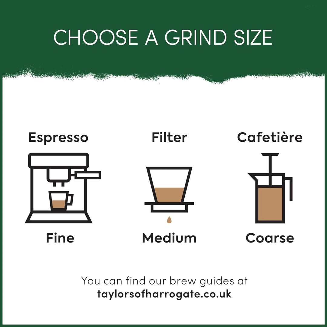 Taylors of Harrogate Rich Italian Coffee Beans, 400g (Pack of 3)