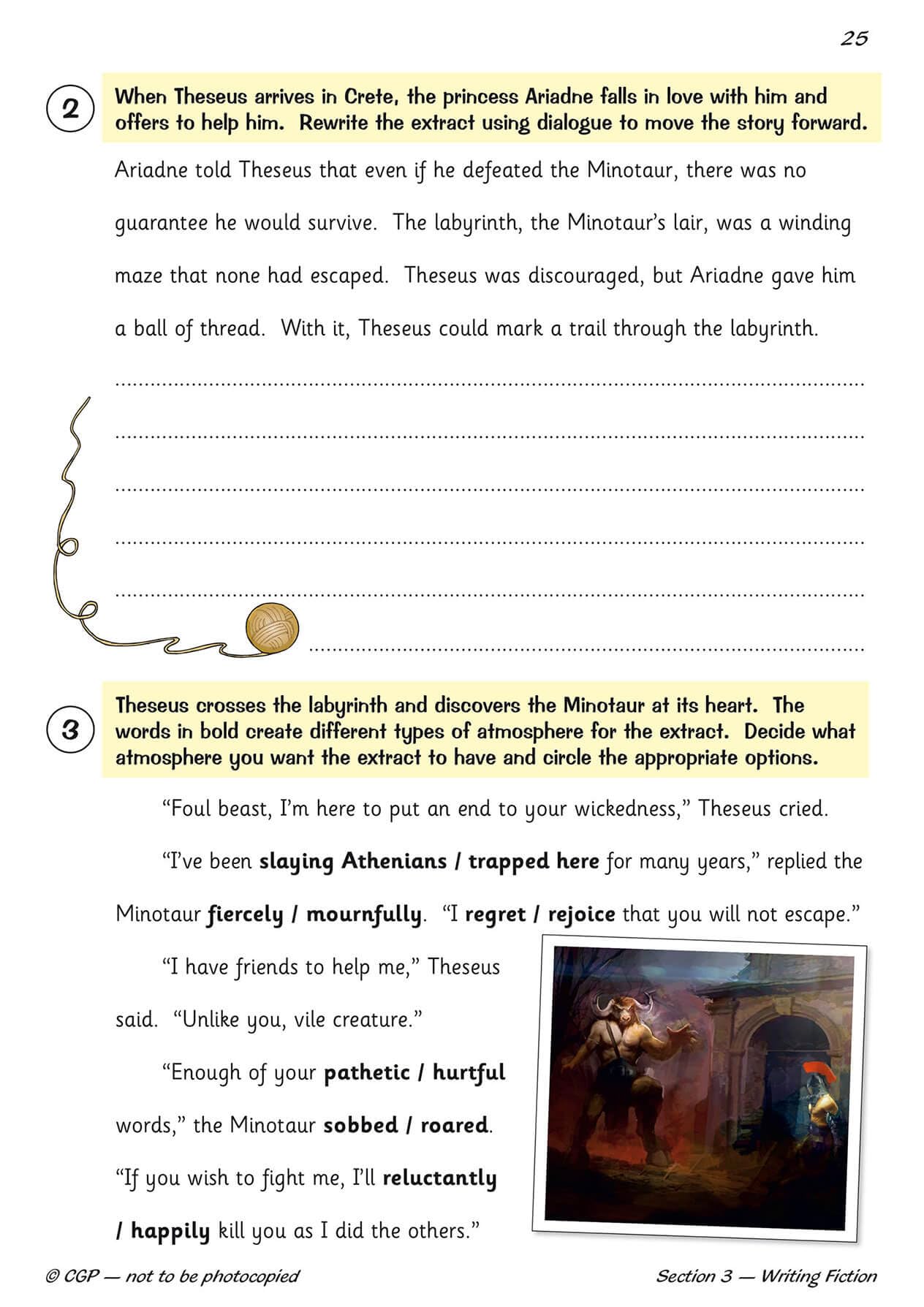 CGP Books Year 6 Writing Targeted Question Book - Ages 10-11 | Paperback | 48 Pages 6