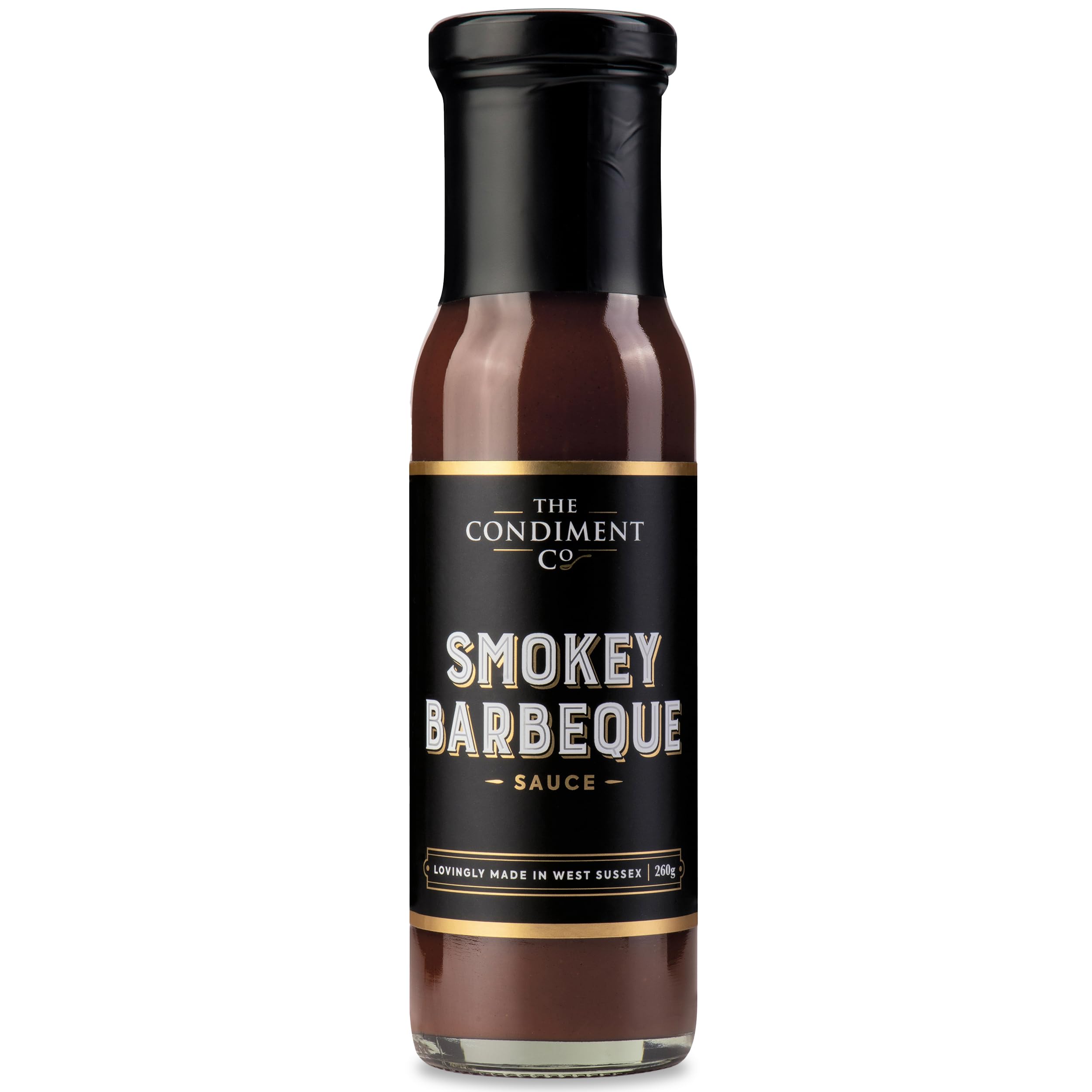The Condiment Company Smokey Barbecue Sauce - Rich Sweet Smokey Flavour | Vegan & Gluten-Free | 260g