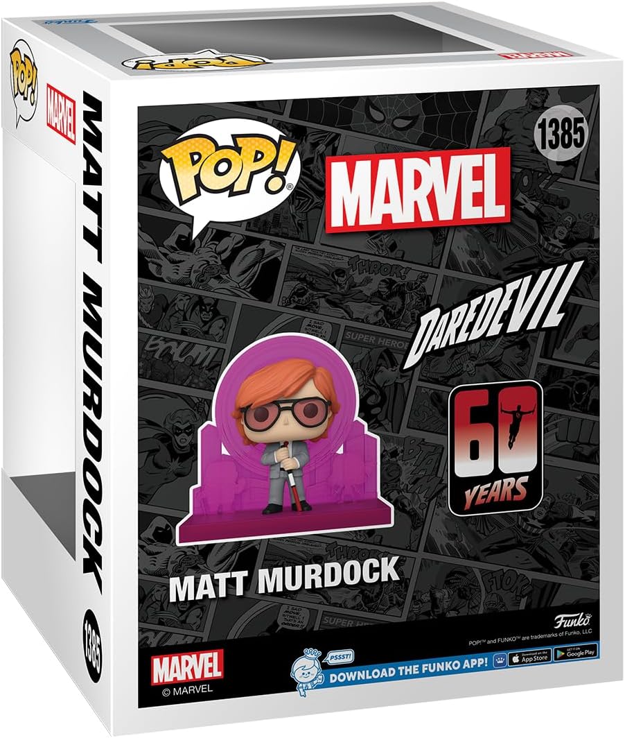 Funko Pop! Deluxe Marvel Comics - Matt Murdock with Radar Vinyl Figure (81048)