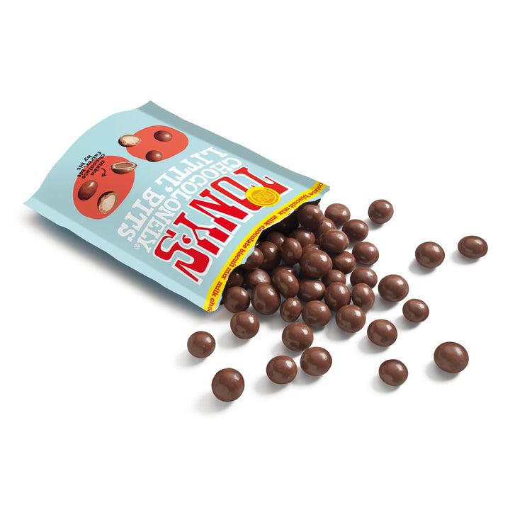 Tony's Chocolonely Littl’ Bits Chocolate Mix Balls - Mini Milk & White Chocolate with Biscuit