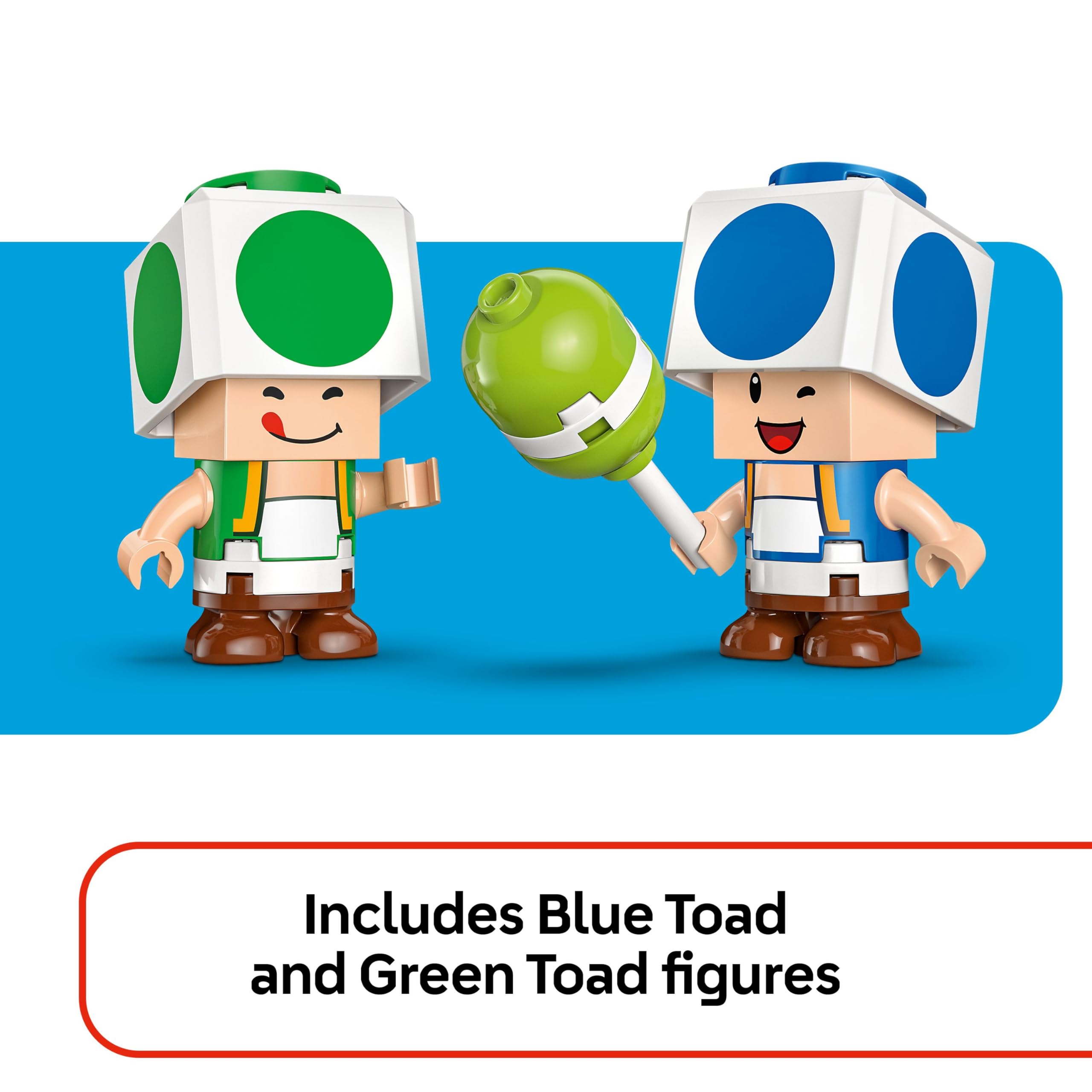 LEGO Super Mario Party at Toad's House Building Set 72041 for Ages 7+ | Includes 2 Figures 6