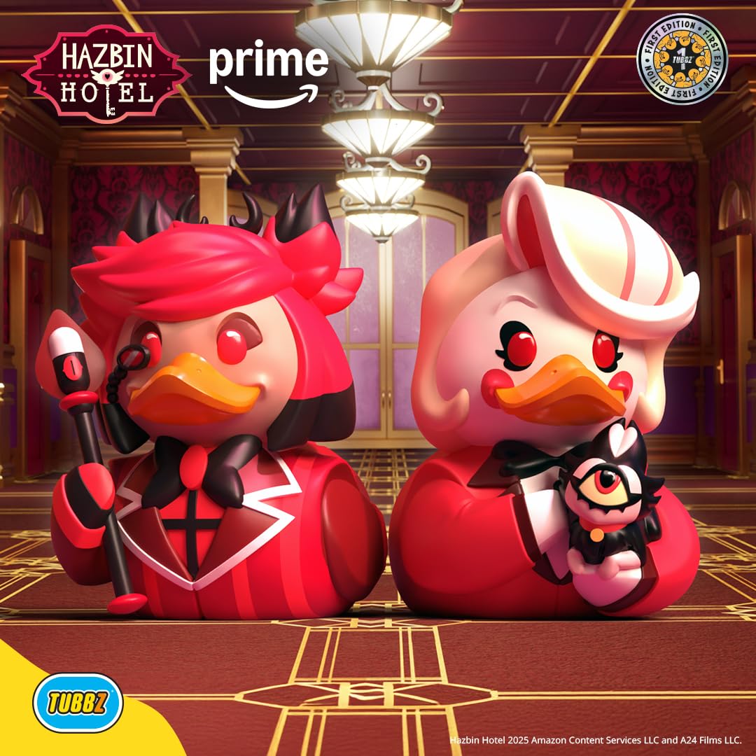 TUBBZ First Edition: Hazbin Hotel - Charlie Morningstar Cosplaying Rubber Duck 12