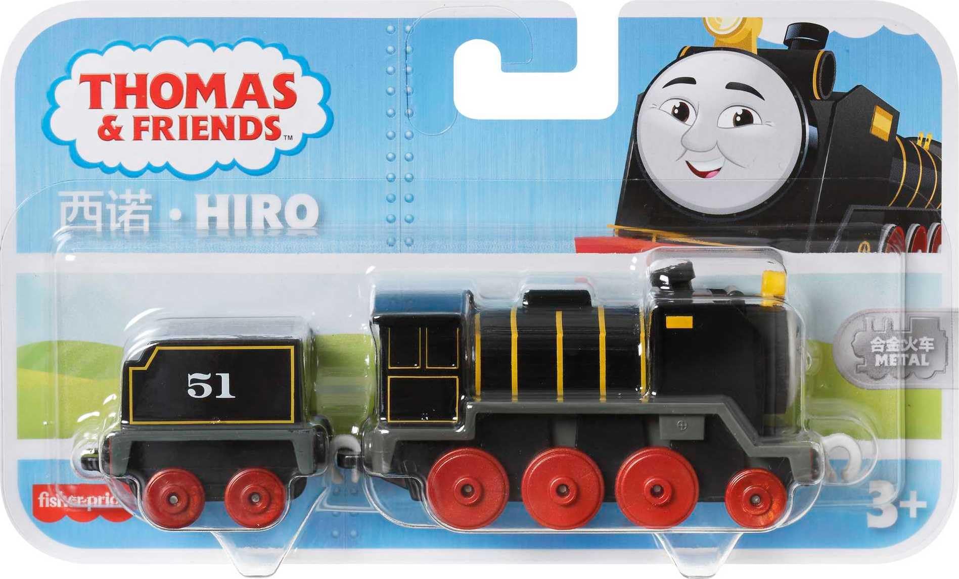 Fisher-Price Thomas & Friends Hiro Die-Cast Push-Along Train Engine with Tender - Ages 3+ 8