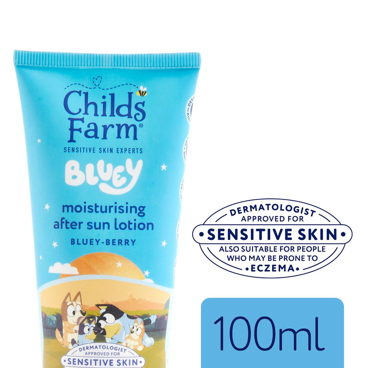 Childs Farm Bluey-berry After Sun Lotion - Moisturises for 24 Hours | 100ml