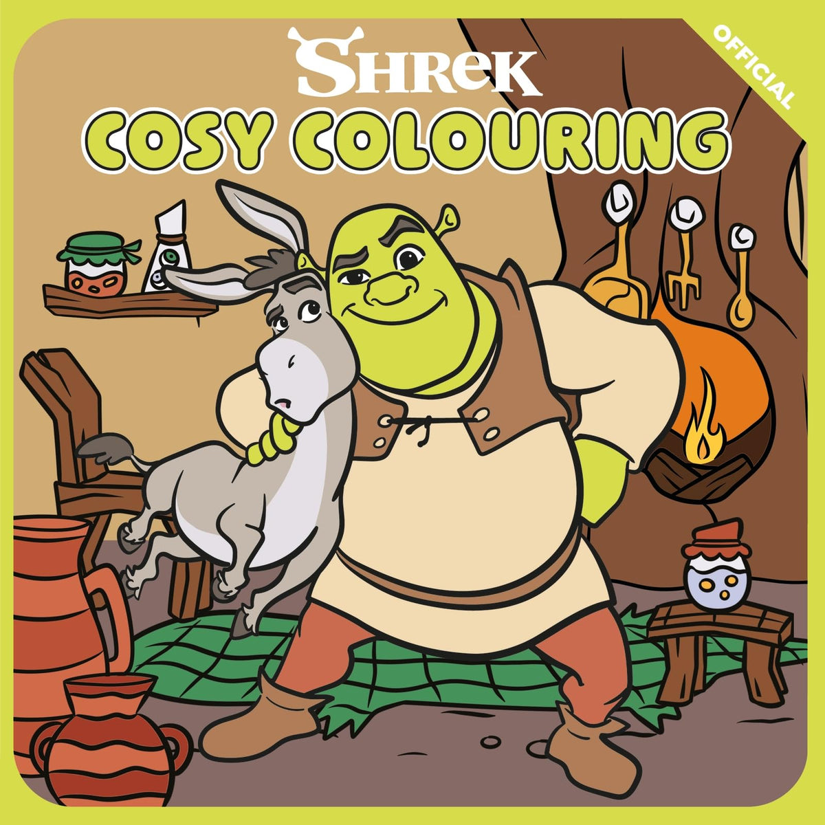 Shrek: Cosy Colouring [Paperback]