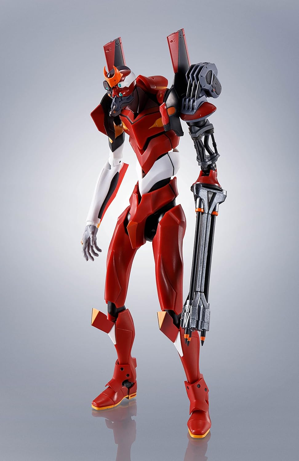 Bandai Tamashi Nations EVANGELION:3.0 YOU CAN (NOT) REDO - THE ROBOT SPIRITS EVA-02 Action Figure - Space Combat Design & Swappable Parts