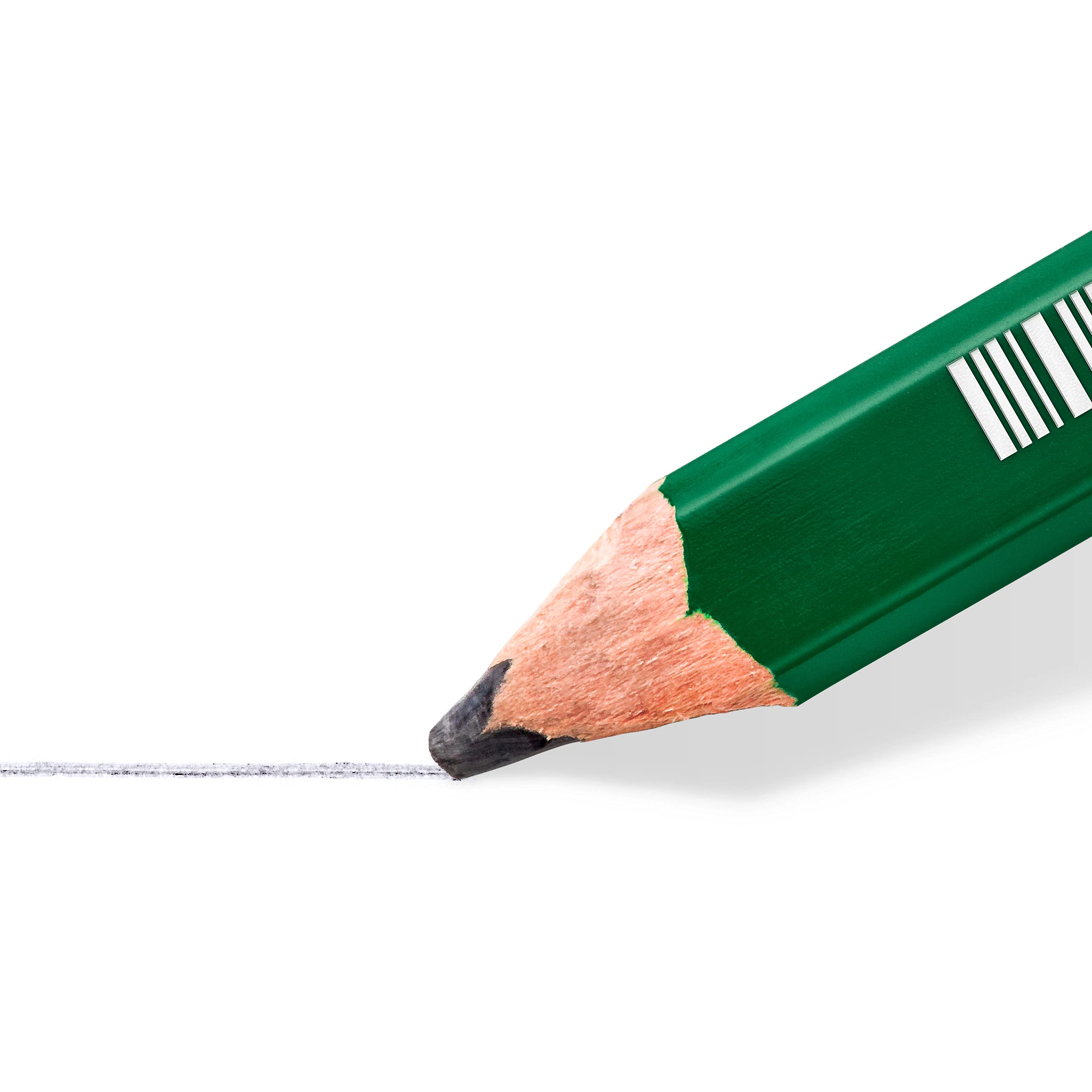 STAEDTLER 148 50 Hard Carpenters Pencil - 6H Lead, Pack of 12 3