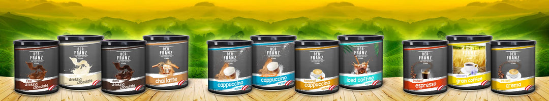 Der-Franz Instant Cappuccino with Hazelnut Flavor, 500g