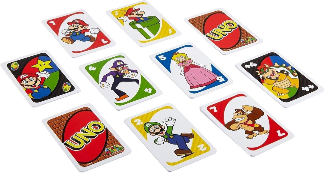 Mattel Games UNO Super Mario Card Game
