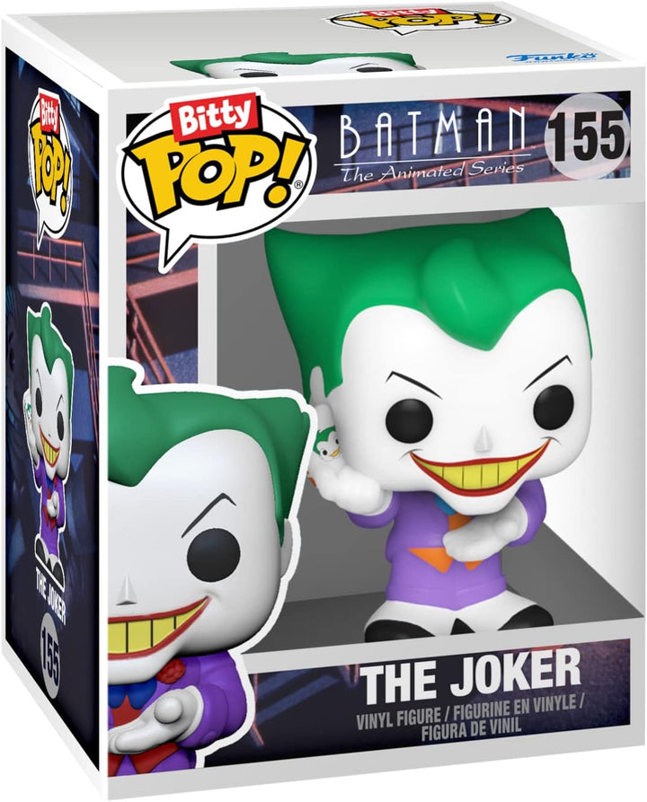 Funko DC Bitty POP! Harley Quinn, Joker, Poison Ivy & Mystery Figure Collectible Set (71313)