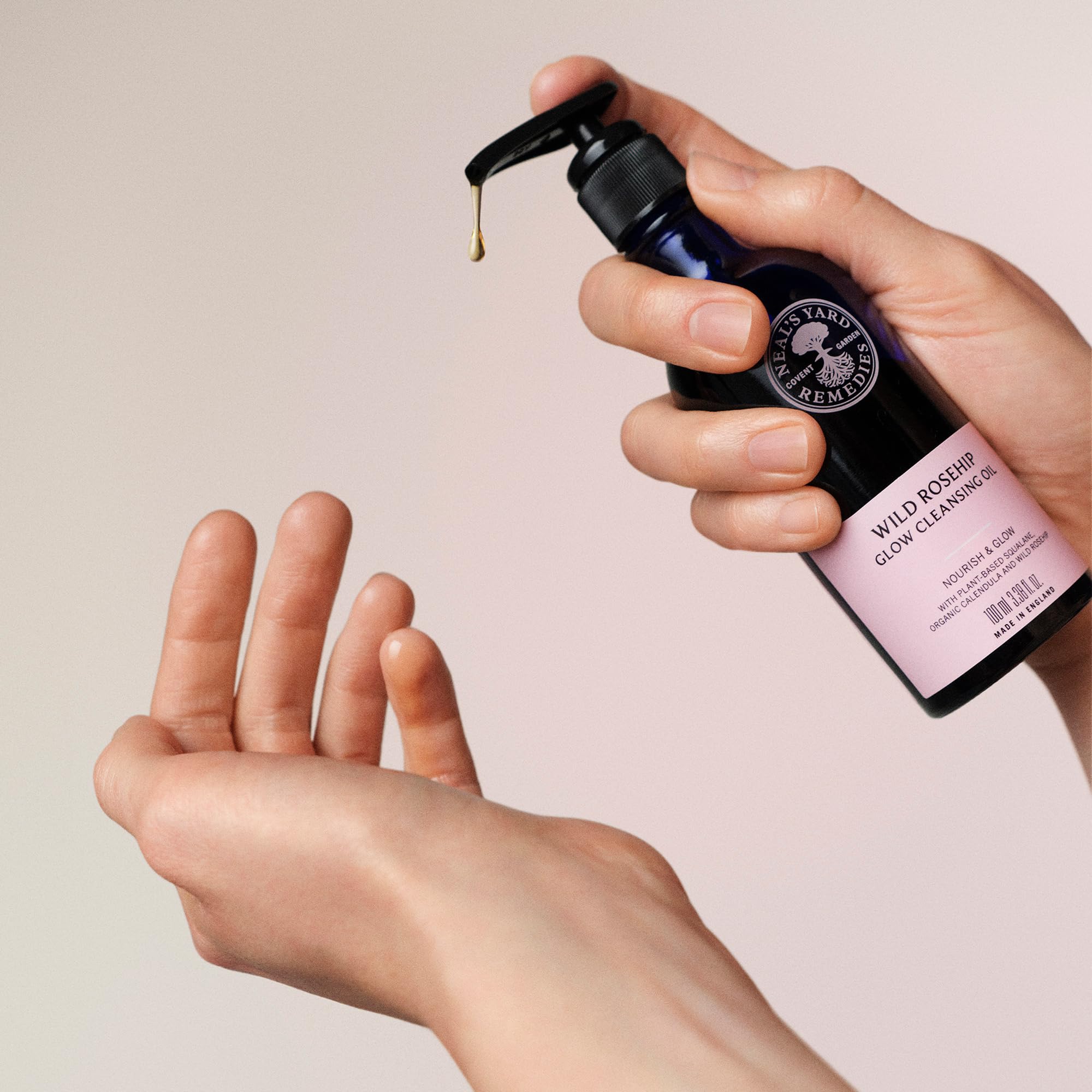 Neal's Yard Remedies Wild Rosehip Glow Cleansing Oil - Removes Makeup & SPF | 100 ml 4
