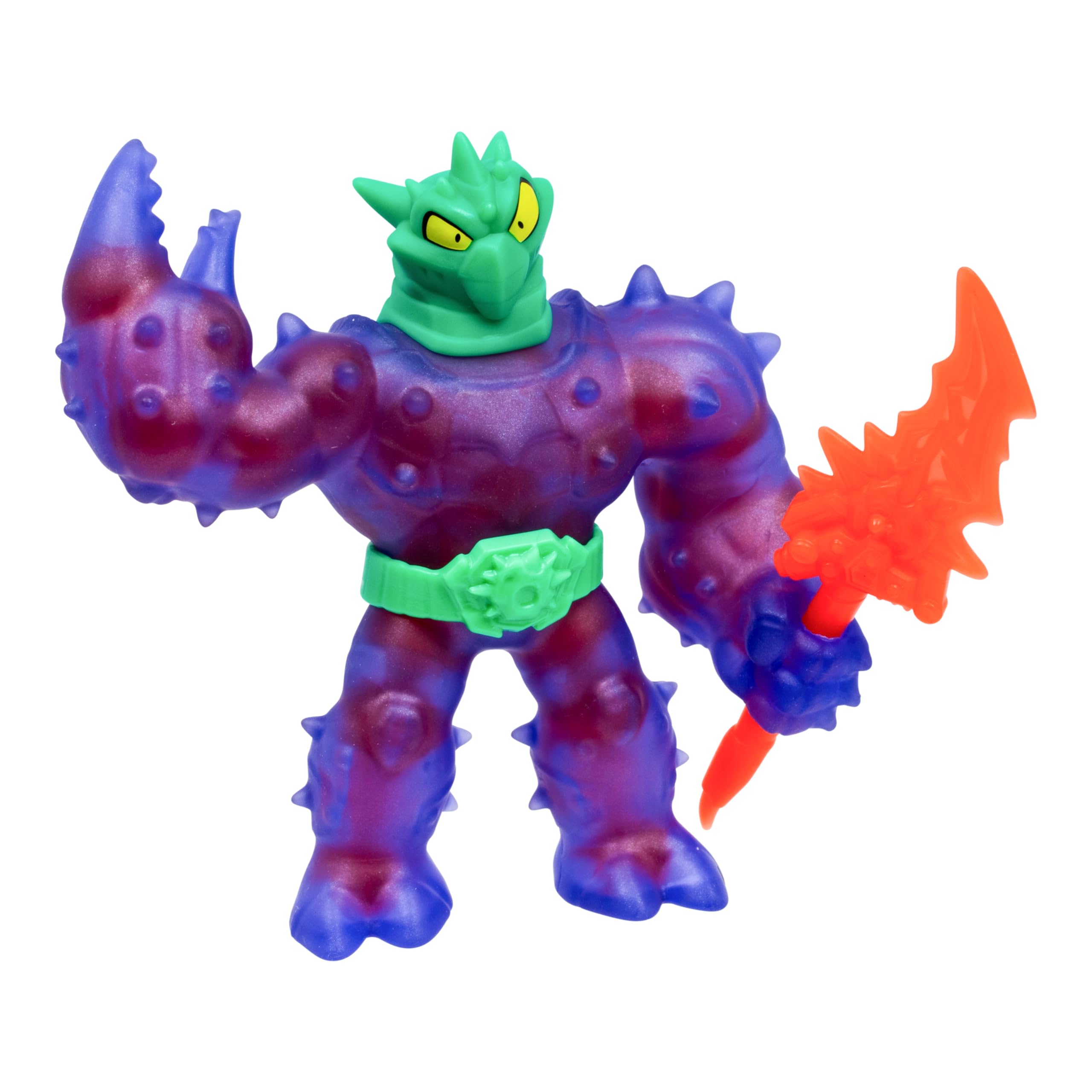 Heroes of Goo Jit Zu Meteor Madness Battle Cacticus Action Figure | Stretches 3x Size | Includes Thunder Spear 8