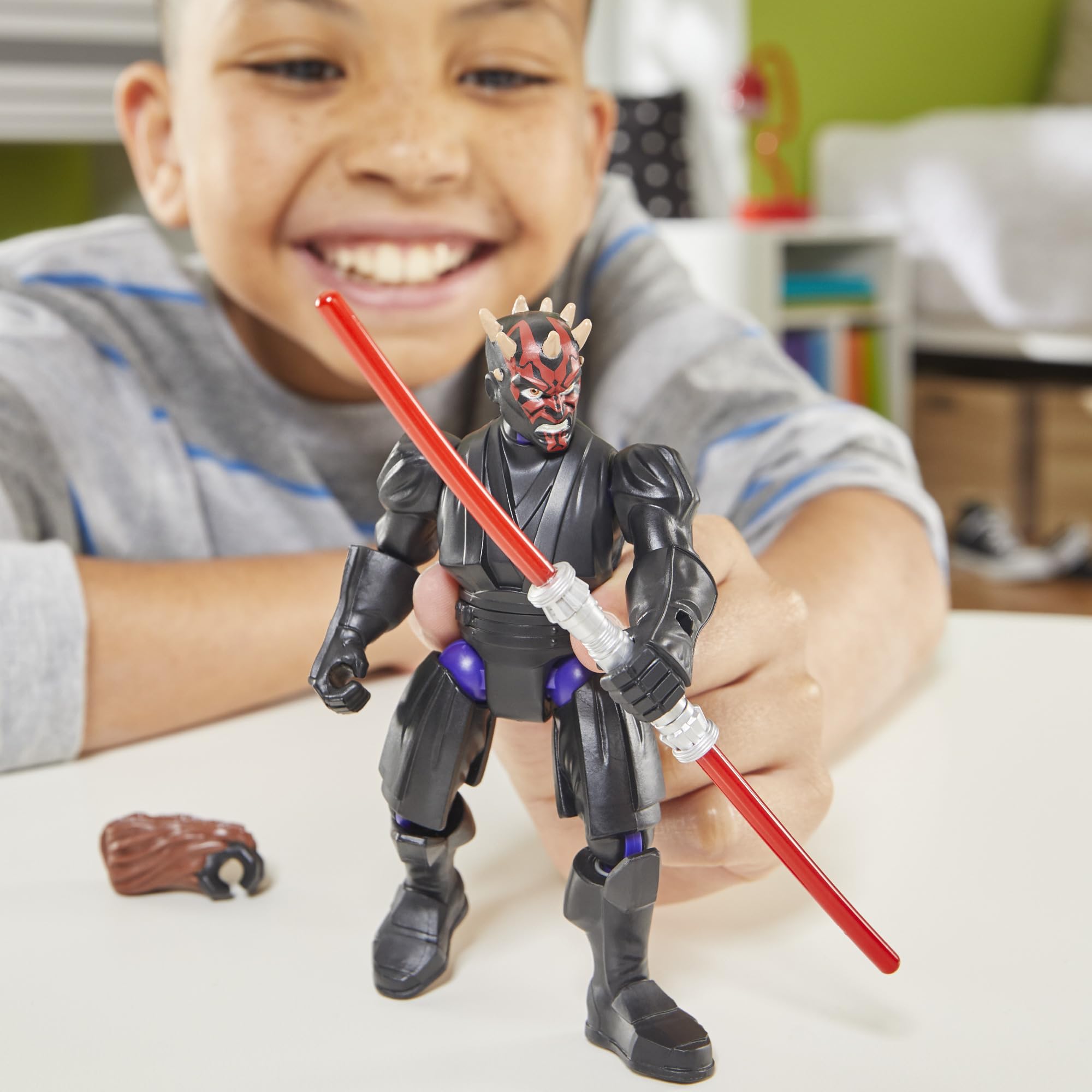 Star Wars MixMashers Darth Maul Action Figure - Custom Mix-and-Match Play for Kids 12