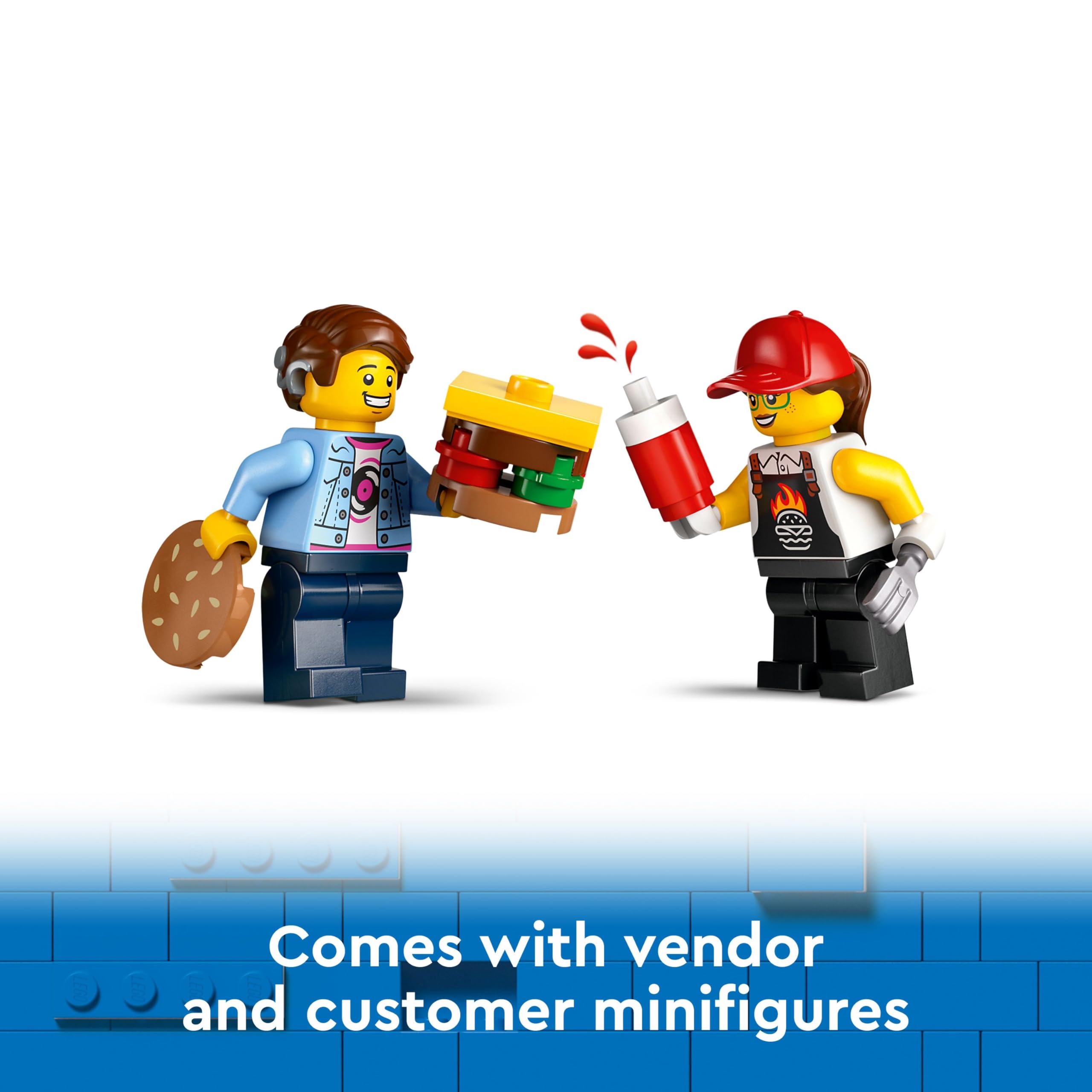 LEGO City Burger Van Building Set 60404 | Ages 5+ 5