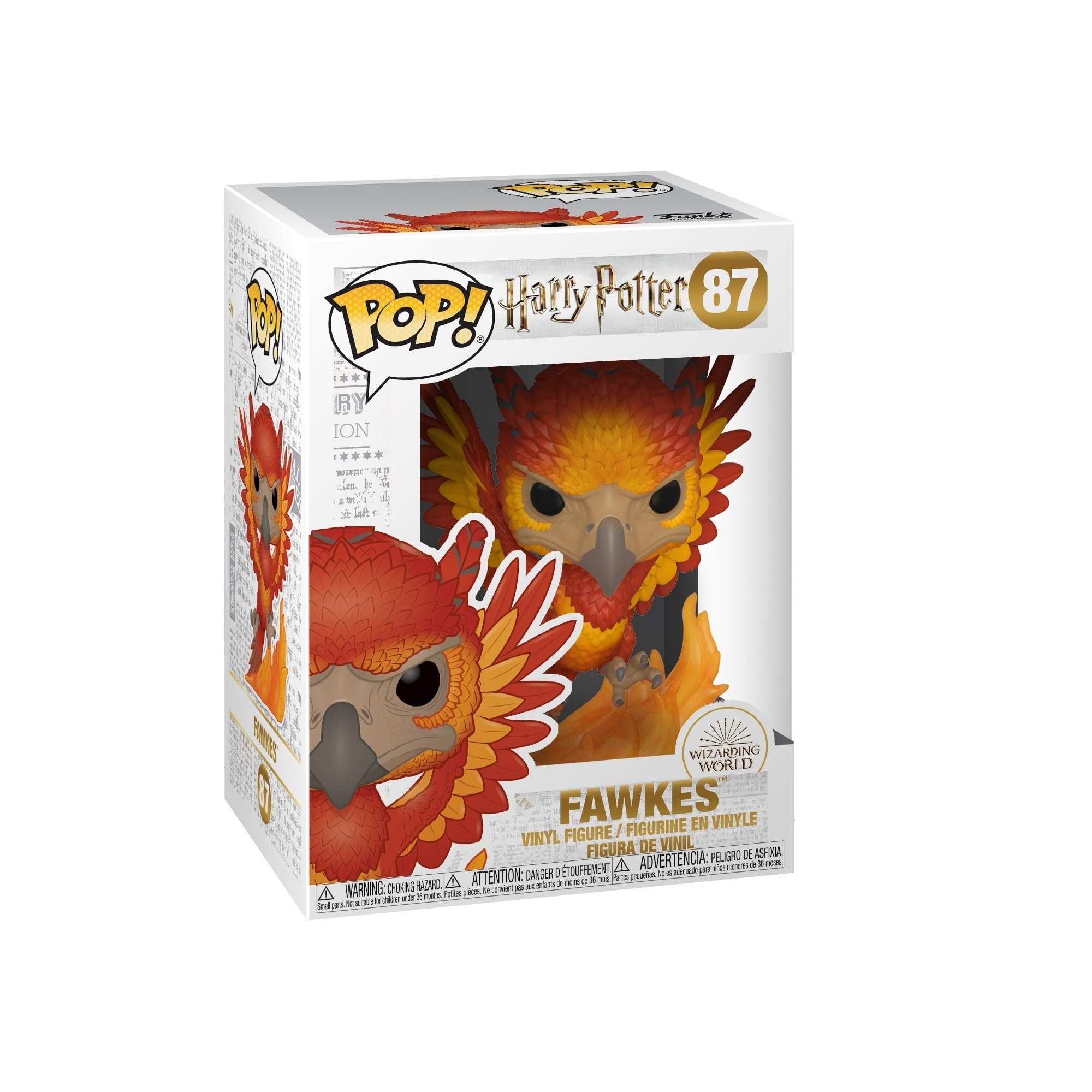 Funko POP! Harry Potter: Fawkes Collectable Vinyl Figure Model for Display 1