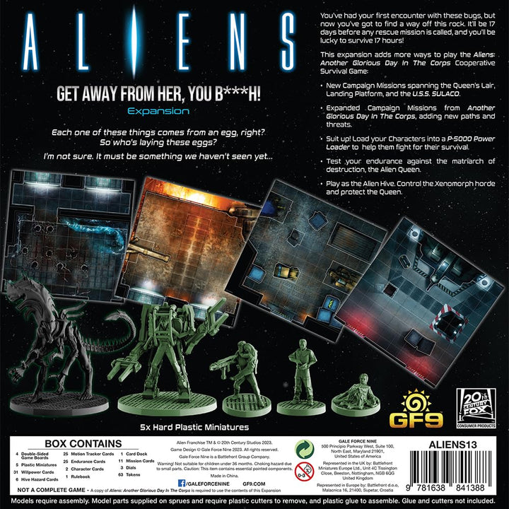 Aliens: Another Glorious Day in the Corp – Get Away From Her, You B***H! Expansion