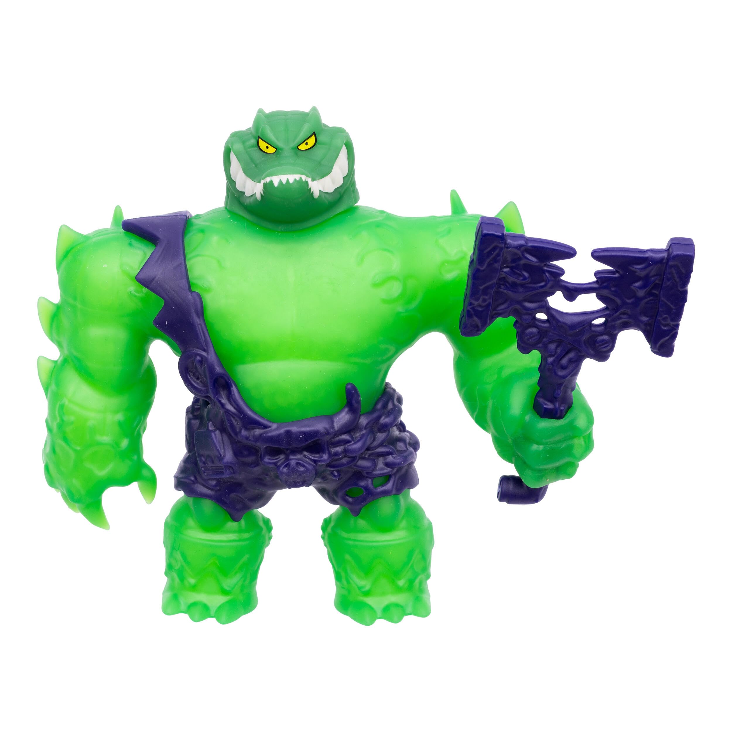 Heroes of Goo Jit Zu Rock Jaw Stretchy Action Figure - 5.5 Inch | Multicolor | Ages 4+ 1