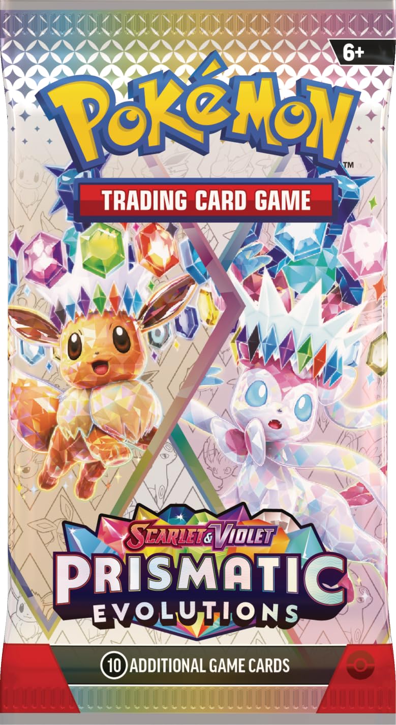 Pokémon TCG: Scarlet & Violet—Prismatic Evolutions Booster Bundle - 6 Booster Packs | English | 2025 Release