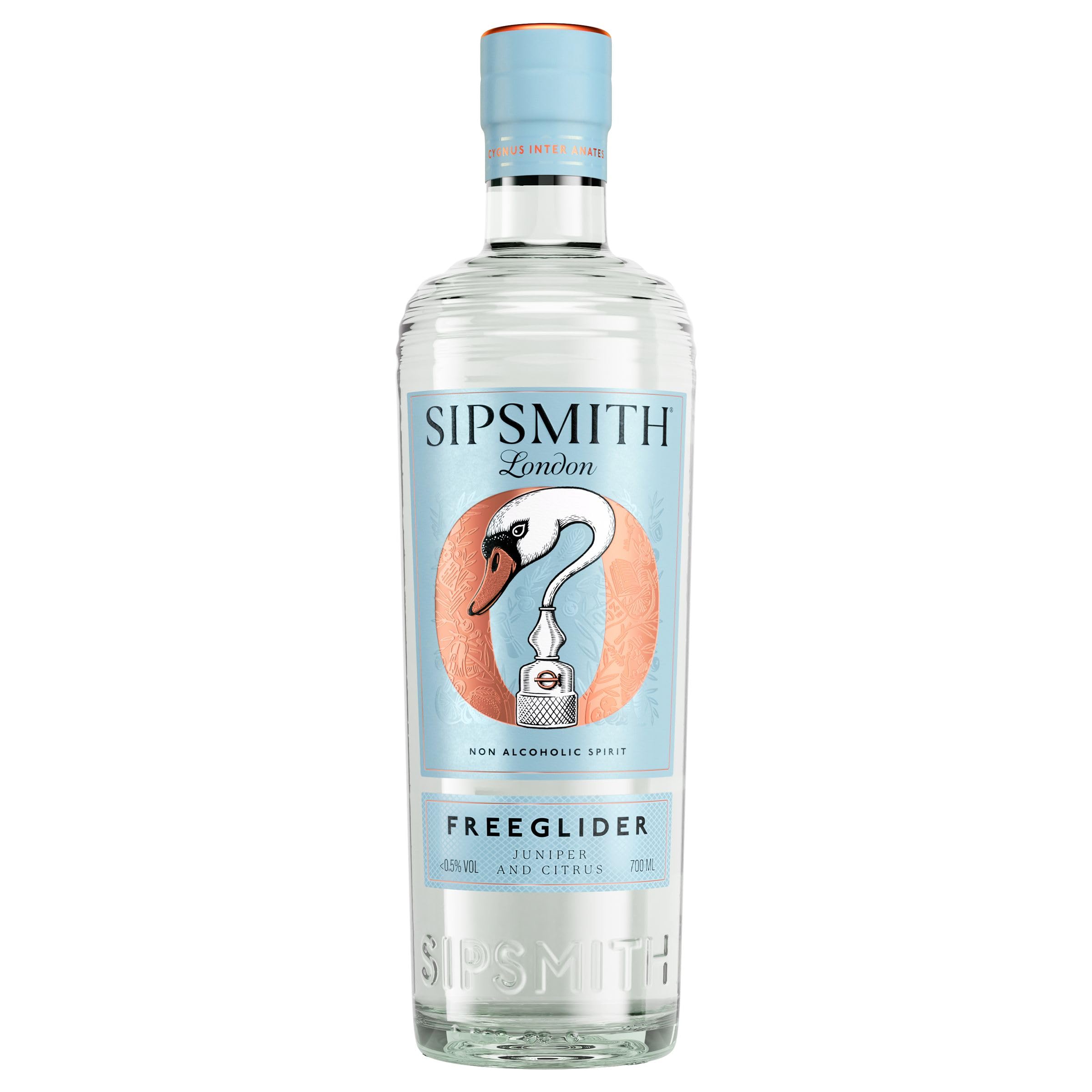 Sipsmith FreeGlider Non-Alcoholic Spirit Alternative - Crafted with Distilled Botanicals | 70cl