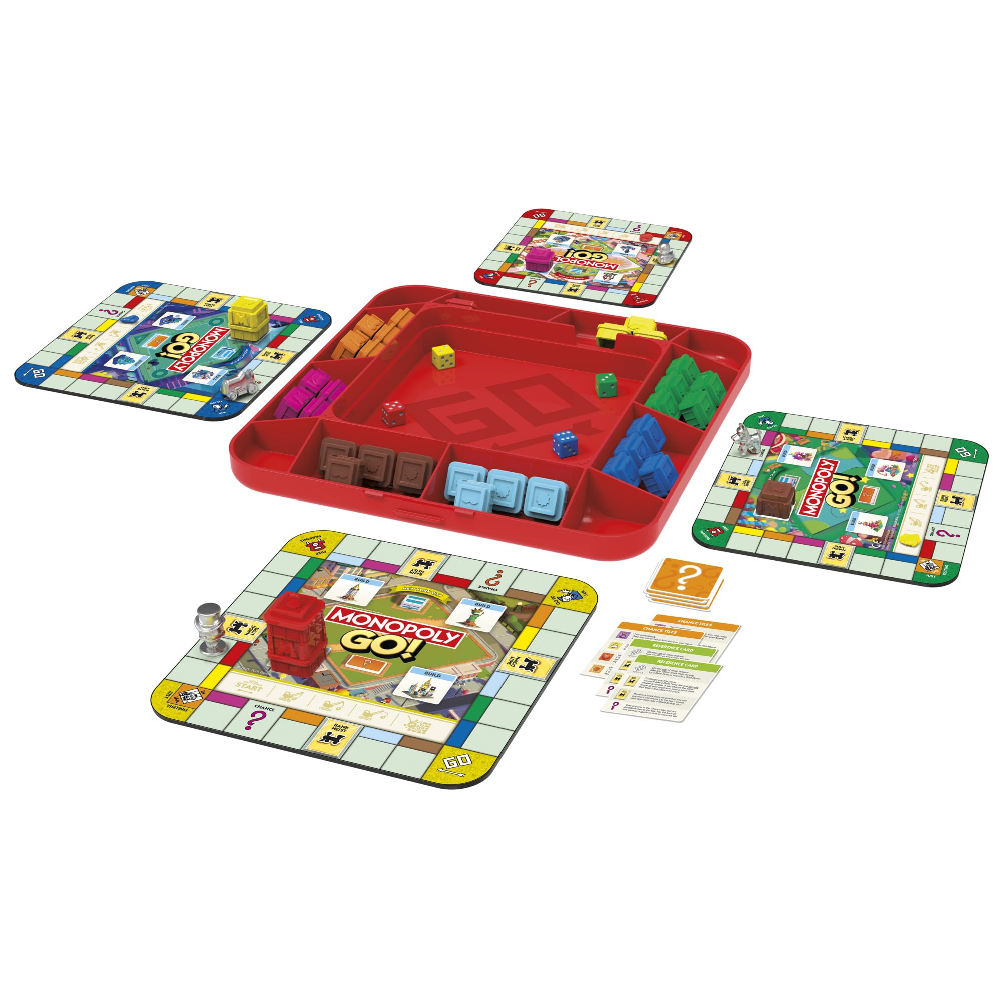 Monopoly GO! Strategy Board Game - For 2-4 Players, Ages 8+, 15 Minute Playtime 3