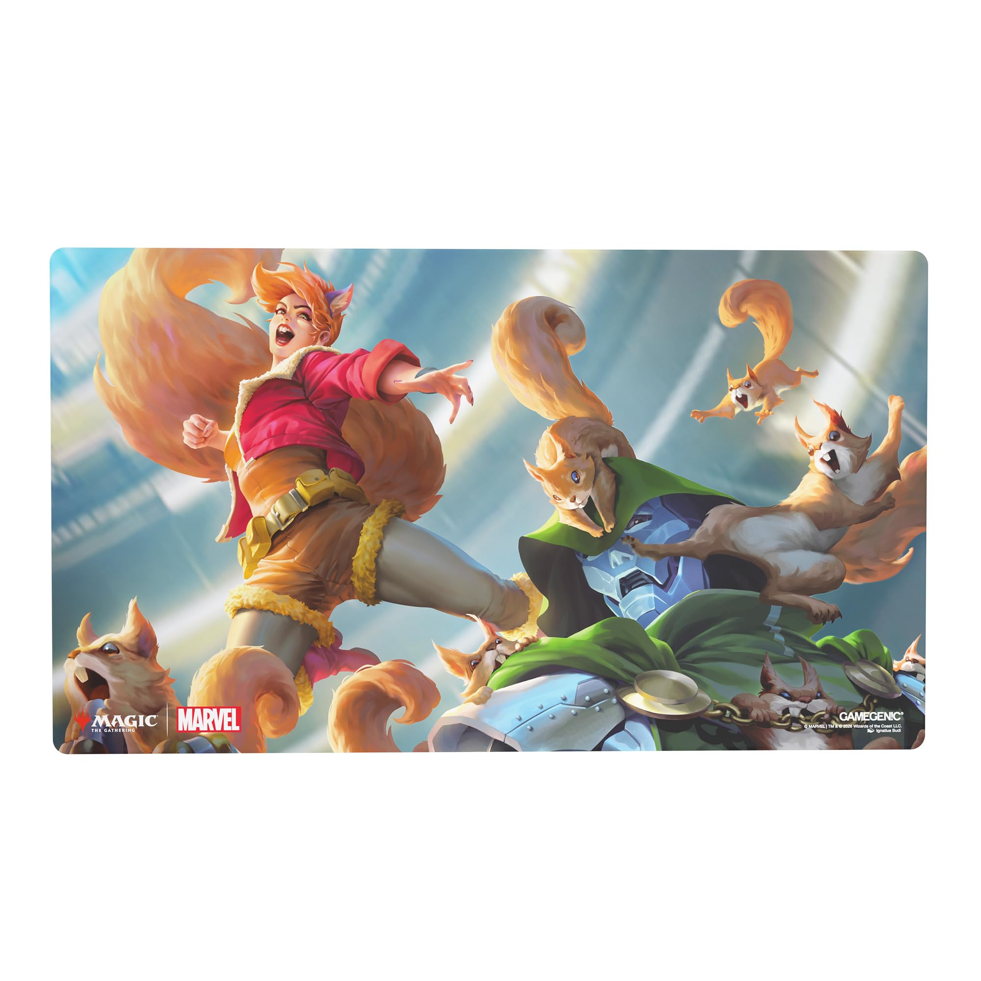 Gamegenic Magic: The Gathering Marvel Super Heroes Prime Playmat - Go Nuts! | Official Licensed Design | 53 x 35.3 cm