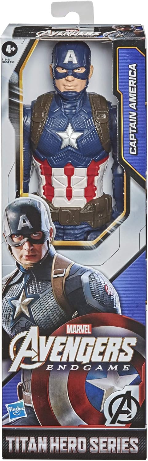 Marvel Avengers Titan Hero Series 30-cm Captain America Action Figure - Action Toy for Kids 4+ 2