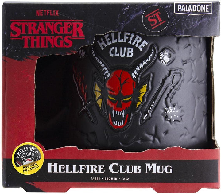 Stranger Things Hellfire Club - Hellfire Club Logo Ceramic Mug (Z109890)