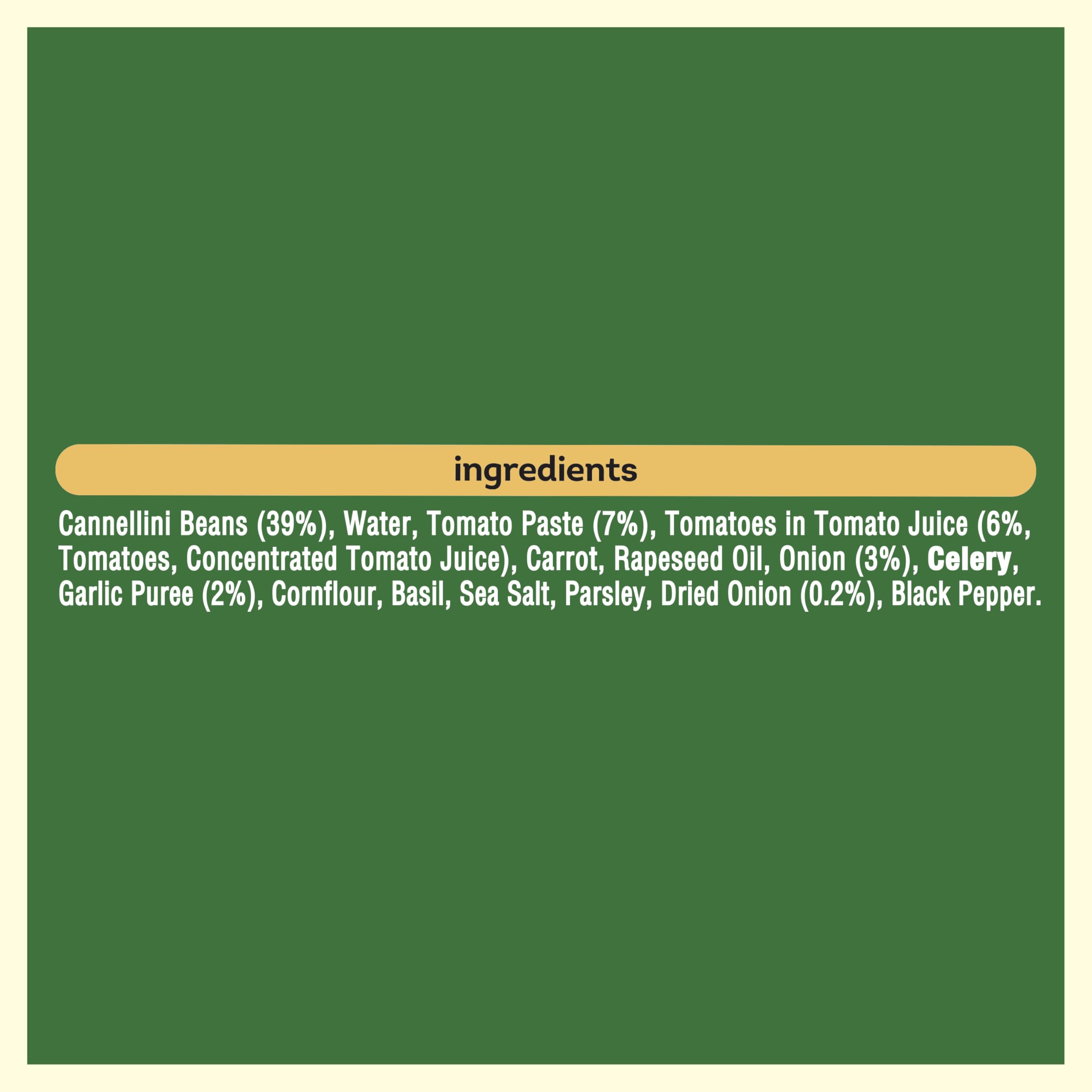 HEINZ Tomato Cannellini Beans with Onion and Garlic - Ready in 1.5 Mins | Source of Protein 4