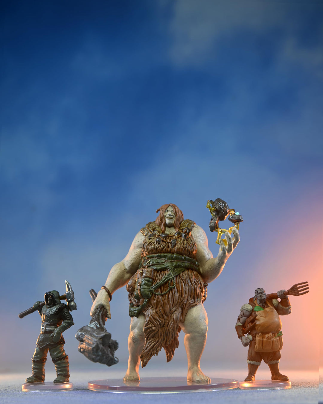 WizKids Bigby Presents: Glory of the Giants Miniature - Blue, D&D Icons of the Realms Series