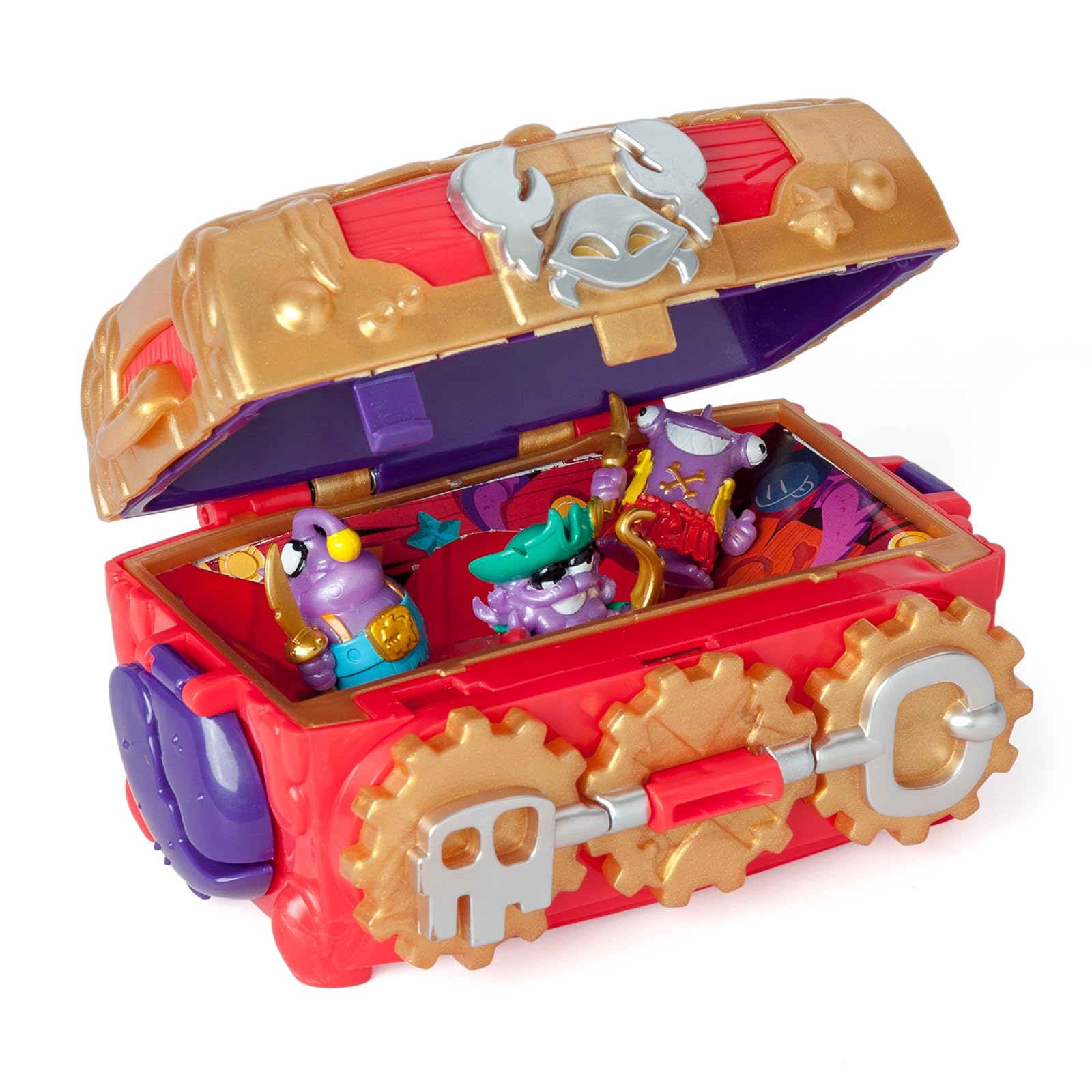 PIRATIX ADVENTURE WORLD Monster Treasure Playset | Includes 3 Figures | Ages 3+ 4