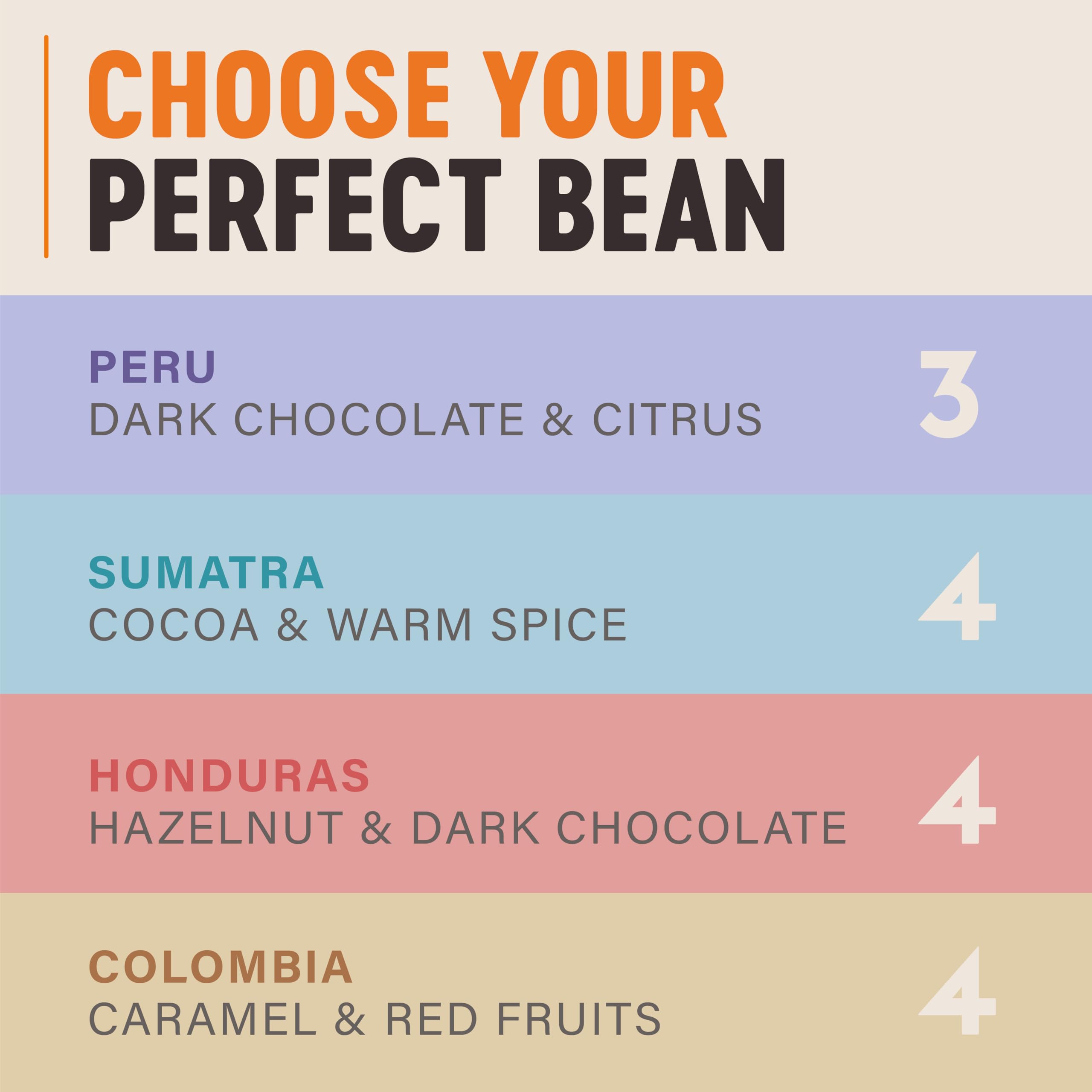 Grumpy Mule Peru Café Feminino Organic Whole Coffee Beans - Dark Chocolate & Citrus, Medium-Dark Roast, 500g 3