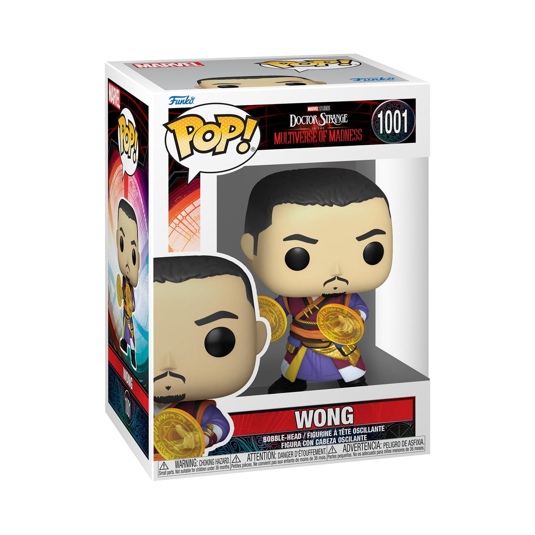 Funko Pop! Doctor Strange in the Multiverse of Madness - Wong Vinyl Figure #1001
