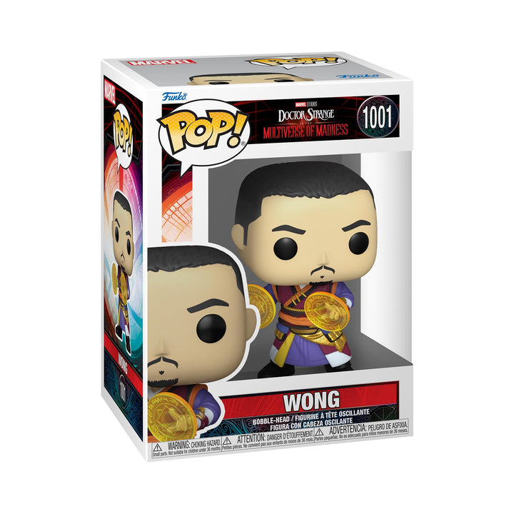 Funko Pop! Doctor Strange in the Multiverse of Madness - Wong Vinyl Figure #1001