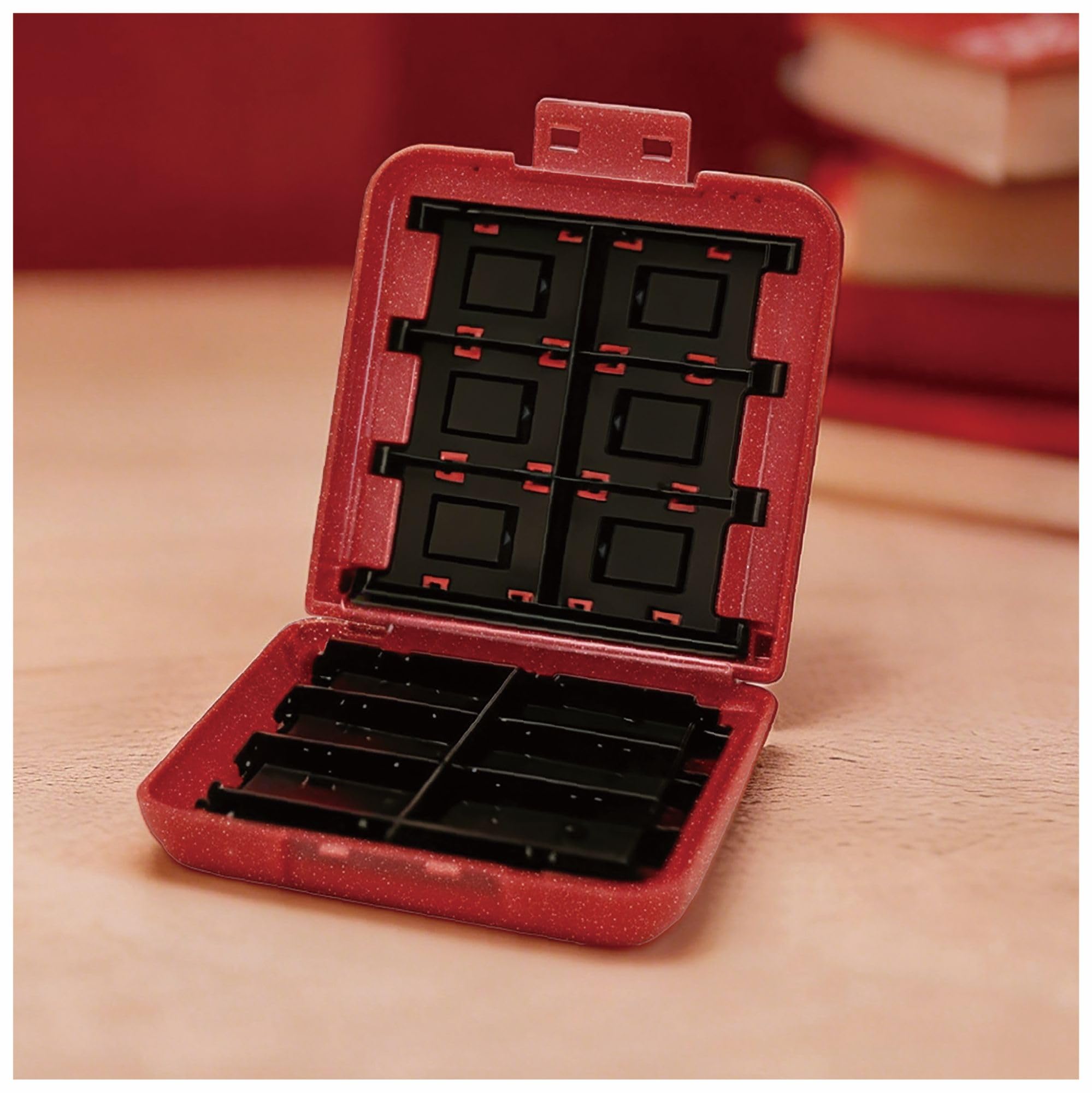 Hori 24-Game Card Case - Pokémon Pixel Red [Nintendo Switch Accessory] 3
