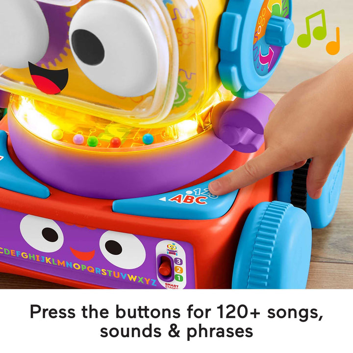 Fisher-Price 4-in-1 Ultimate Learning Bot - Educational Electronic Toy for Ages 6 Months+