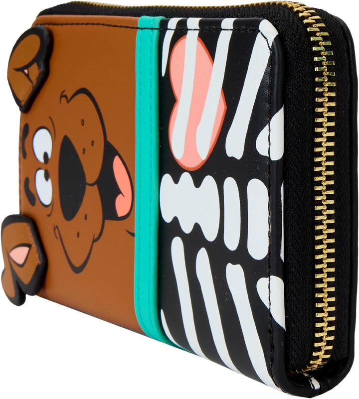 Loungefly Scooby-Doo Skeleton Cosplay Zip Around Wallet (SBDWA0009)